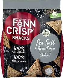 Sea Salt Black Pepper Rye Snacks