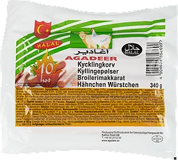 Kycklingkorv Hot