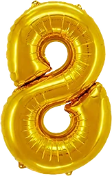 Folieb guld 8 100cm