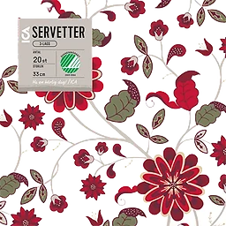 Servett 33cm Siljan