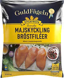Majskyckling Bröstfiléer mörade