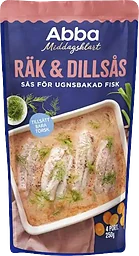 Räk & Dillsås För Ugnsbakad Torsk