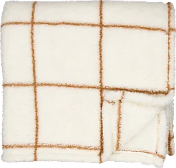 Pläd Pria offwhite 130x170 cm