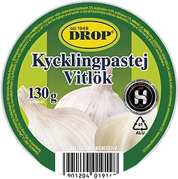 Pastej Kyckling Vitlök