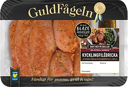 Kycklingfilébricka Marinerad