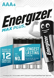 Batteri Max Plus AAA 4-pack