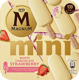 Strawberry White Mini