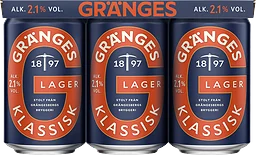 Gränges 2,1% Lättöl Burk