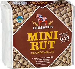 Mini rut Brungräddat Leksands Knäckebröd