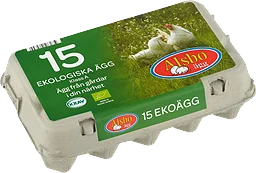 Ägg M Eko 15-pack