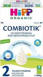 Tillskottsnäring Combiotik 2 pulver Från 6m Ekologisk 600g