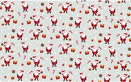 Julpapper Claus 0,7x3m