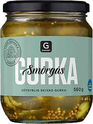 Smörgåsgurka Skivad Från Svenska Gårdar