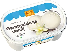 Vanilj Gammaldags Glass
