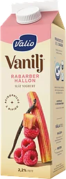 Vaniljyoghurt Slät Rabarber Hallon Sommardröm 2,2%