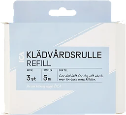 Klädvårdsrulle Refill 5m 3-p