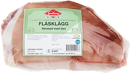 Fläsklägg Rimmad Med Ben Sågad ca