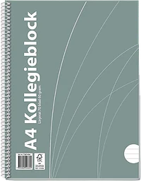 Kollegieblock A4 Linjerat