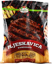 Hamburgare Pljeska Fryst 6x134g 798g