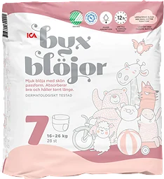 Byxblöjor Strl 7 16-26kg 28-p