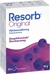 Vätskeersättning Skogsbär 90g