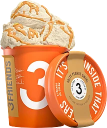 Glass Salty peanut swirl
