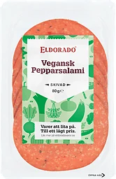 Pepparsalami Vegansk