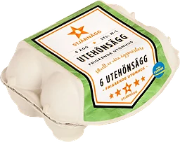 Ägg Frigående 6-p