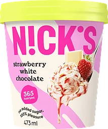 Glass Strawberry white chocolate