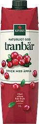 Tranbärsdryck med Äpple Drickfärdig Kiviks