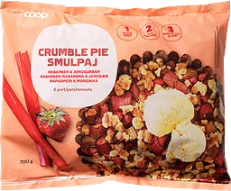 Smulpaj Jordgubb & rabarber