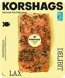 Laxfilé Färsk Gravad bit Miljömärkt