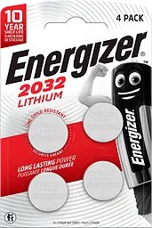 Knappcellsbatteri 2032 4-p