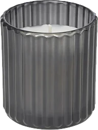 Fylld ljuslykta Dusty svart