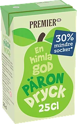 Pärondryck Mindre Socker Fruktdryck Tetra