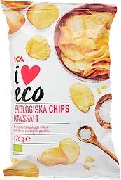 Chips Lättsaltade KRAV