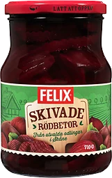 Skivade Rödbetor 710g