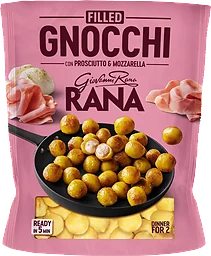 Fylld Gnocchi Skinka Mozzarella