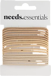 Hårsnoddar Tunna Beige