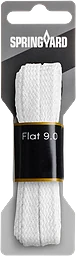 Skosnöre 9,0 Platta Vit 105cm