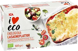Lasagneplattor Ekologisk