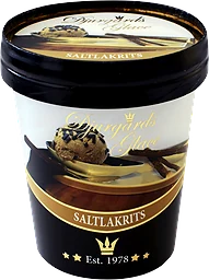 Gräddglass Saltlakrits