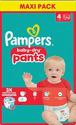 Blöjor Baby Dry Pants 4 9-15 Kg
