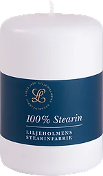 Blockljus 10Cm Vit