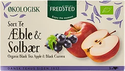 Svart te Svarta vinbär & Äpple Ekologisk 16-p