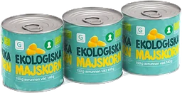 Majskorn Ekologiska 3-pack