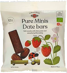 Minifruktstång Jordgubb Eko 7-pack