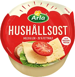 Hushållsost mild 26% ca