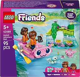 Äventyrsbåt Med Axolotler