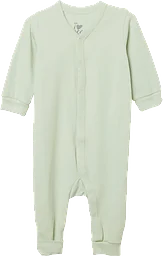 Babypyjamas ljusgrön strl 50